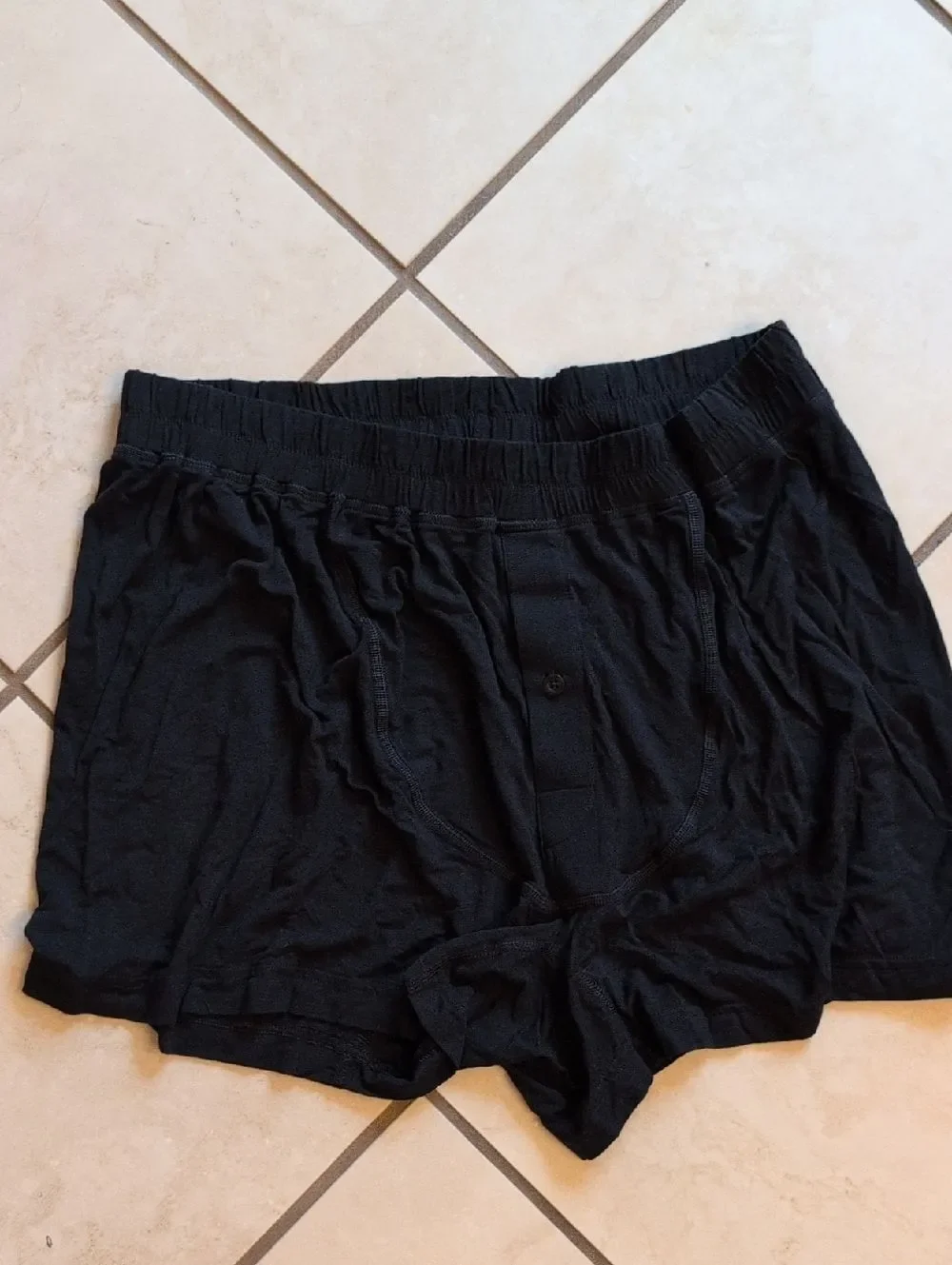 NEW Quince 3-pack Micromodal Stretch Boxer Short Black Size L